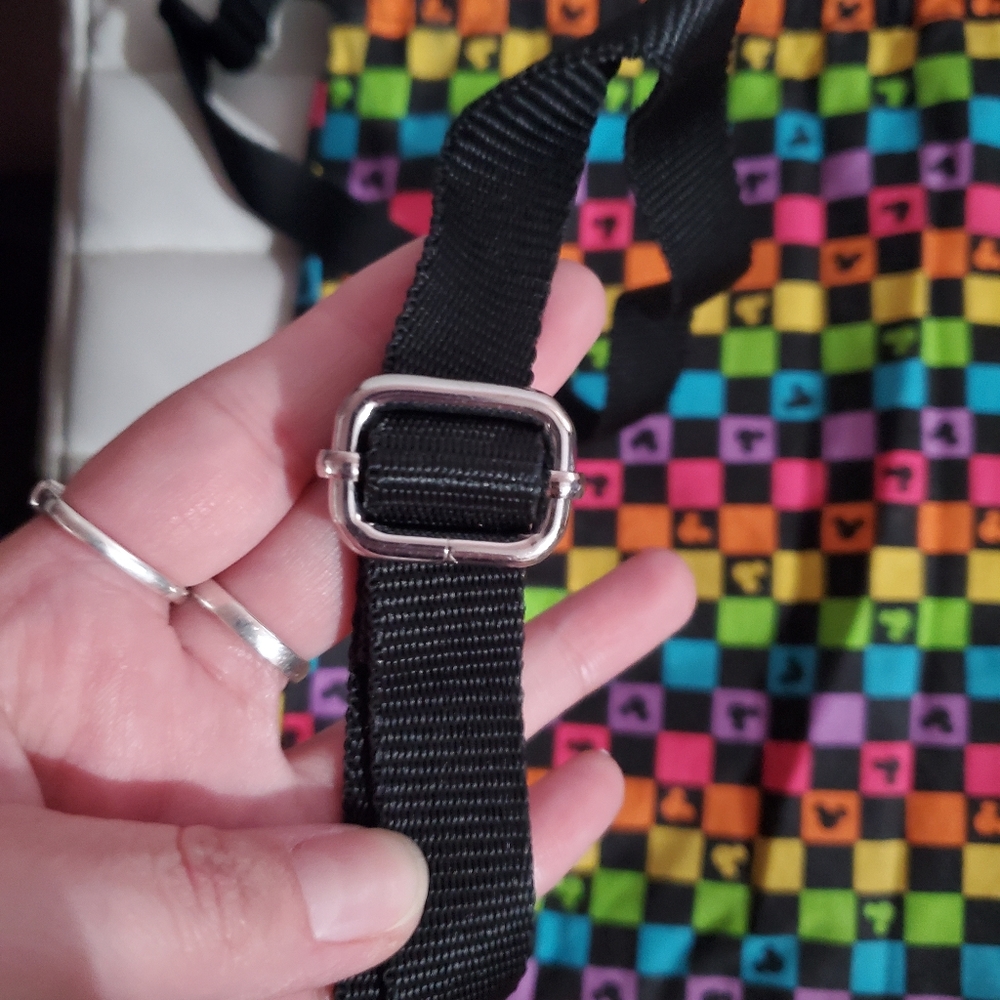 Colorful Mickey Mouse Drawstring Backpack - image 8